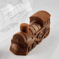 Moule Chocolat Locomotive 18 x 6,2 x H 7,8 cm - Pavoni