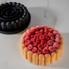 Moule Silicone Charlotte Charme Ø 17 x H 5,2 cm - Pavoni