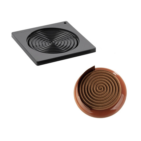 Moule silicone tourbillon Top Ipnosi Pavoni