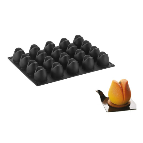 Moule silicone Tulip x20 Pavoflex Pavoni Italia