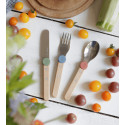 Couverts en Inox et Bois