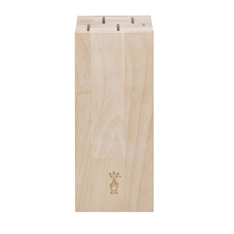 Bloc pour Couteaux Bois de Hêtre 5 Emplacements - Opinel