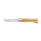 Couteau de Poche avec Manche en Olivier N°9 - Opinel