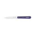 Couteau d'Office Inox et Bois 10 cm Violet N°112 - Opinel