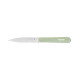 Couteau d'Office Cranté Inox et Bois 10 cm Sauge N°113 - Opinel