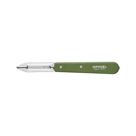 Éplucheur Inox et Bois Kaki N°115 - Opinel