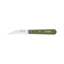 Couteau pour Légumes Inox et Bois Kaki N°114 - Opinel
