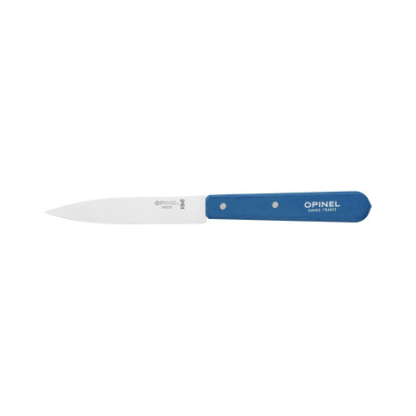 Couteau d'Office Inox et Bois 10 cm Bleu N°112 - Opinel
