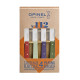 Coffret Couteaux d'Office Paysage Les Essentiels N°112 x4 - Opinel