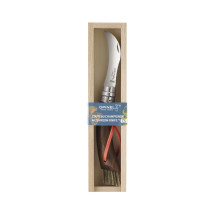 Couteau de Poche à Champignon Noyer Noir N°8 - Opinel