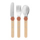 Coffret Couverts pour Enfant Corail Le Petit Gourmet - Opinel