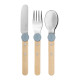 Coffret Couverts pour Enfant Bleu Pluie Le Petit Gourmet - Opinel