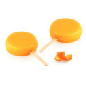 Moule à Glace Silicone Rond 3D Ø 7 x H 2,3 cm (x2) - Silikomart