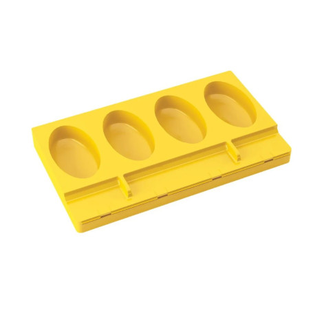 Moule Silicone Waikiki 4 x 7 cm (x4) - Pavoni