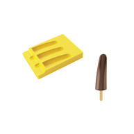 Moule Silicone Ipanema 3,5 cm x H 11 cm (x3) - Pavoni
