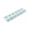Moule à Glace Silicone 12 Mini Cœurs avec bâtonnets - Silikomart