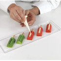 Moule à Glace Silicone 16 Mini Chic avec bâtonnets - Silikomart