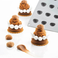 Moule en silicone Gourmand Châtaigne x24 - Pavoni Italia