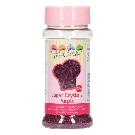 DDM Dépassée Paillette sucre violet 80g - FunCakes