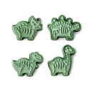 Emporte-Pièces Avec Poussoir Dinosaures (x4) - Ibili