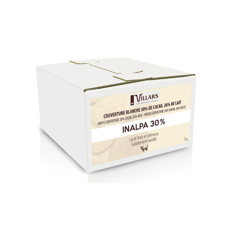 CHOCOLAT BLANC INALPA 30% 5KG VILLAR