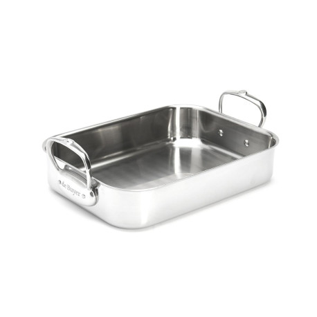 Plat à Rôtir Pro Affinity 35 x 25 cm Inox - De Buyer