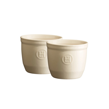 Set de 2 Ramequins en Céramique N°9 cm Argile - Emile Henry