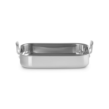 Plat à Rôtir Inox 35 cm - Le Creuset