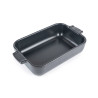 Plat à Four Rectangulaire en Céramique Appolia 22 cm Ardoise - Peugeot