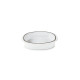 Plat Oblong Blanc Cumulus 19 x 13 cm Caractère Culinaire - Revol