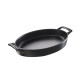 Plat Ovale Noir 28x19 cm Belle Cuisine - Revol
