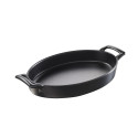 Plat Ovale Noir 28x19 cm Belle Cuisine - Revol