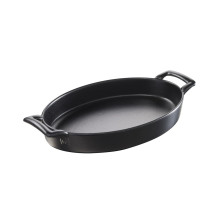 Plat Ovale Noir 24x16 cm Belle Cuisine - Revol