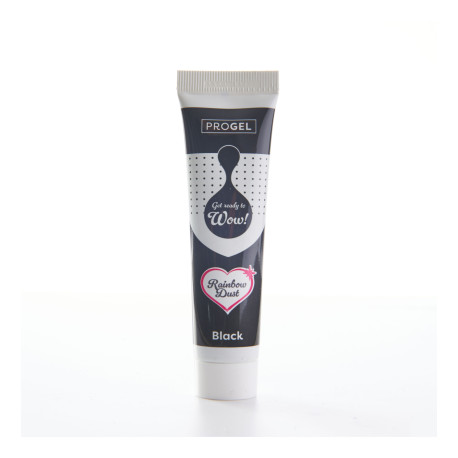 Colorant gel ProGel noir 25g Rainbow Dust