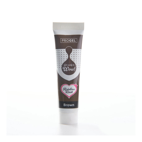 Colorant gel ProGel Marron 25g Rainbow Dust