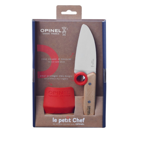 Couteau de Cuisine et Protège-doigts Le Petit Chef - Opinel