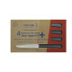Coffret Couteaux de Table Microdenté Anthracite Bon Appétit + x4 - Opinel