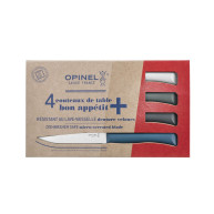 Coffret Couteaux de Table Tempête Bon Appétit + x4 - Opinel