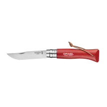 Couteau de Poche Rouge Baroudeur N°8 - Opinel