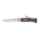 Couteau de Poche Noir Brun Baroudeur N°8 - Opinel