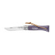 Couteau de Poche Violet Gris Baroudeur N°6 - Opinel