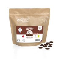 Chocolat Noir Fondette 55% Ybokawo 1 kg - Weiss