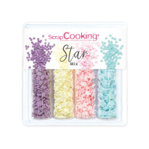 DDM Dépassée Décors sucrés Star Mix 52g - ScrapCooking