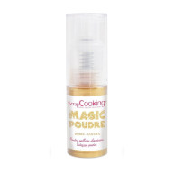 DDM Dépassée Spray colorant doré Magic poudre 7g colorant alimentaire de surface - ScrapCooking