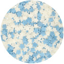  Décors sucrés étoile blanc bleu