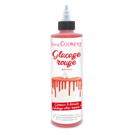 DDM Courte Glaçage rouge prêt à l'emploi goût choco 130g - ScrapCooking
