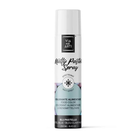 DDM Dépassée Spray Colorant Bleu Clair Mat Pro 250ml - Via Delle Arti