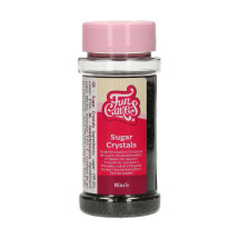 DDM Dépassée Paillette cristaux sucre noir 80g - FunCakes