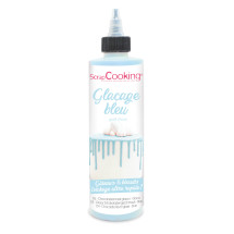 DDM Dépassée Glaçage bleu prêt à l'emploi goût choco 130g - ScrapCooking