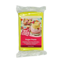 DDM Courte Pâte à Sucre Vert Citron 250g - Funcakes